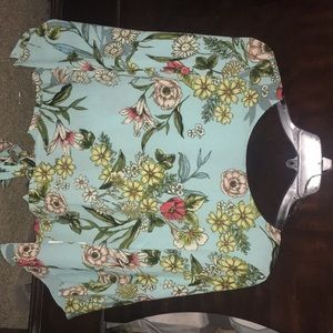 Floral blouse